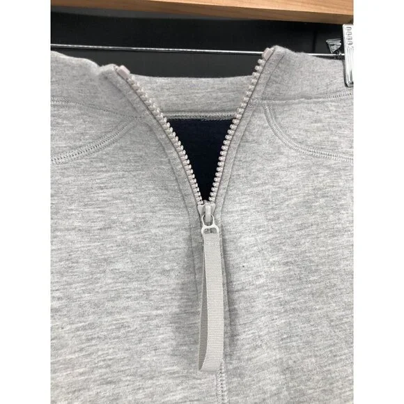 J. Crew Neoprene Surf Skirt Women's S Light Grey Flared Hem Preppy Office Siren - Picture 4 of 11